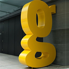 All kinds of custom made letters stainless steel sculptures